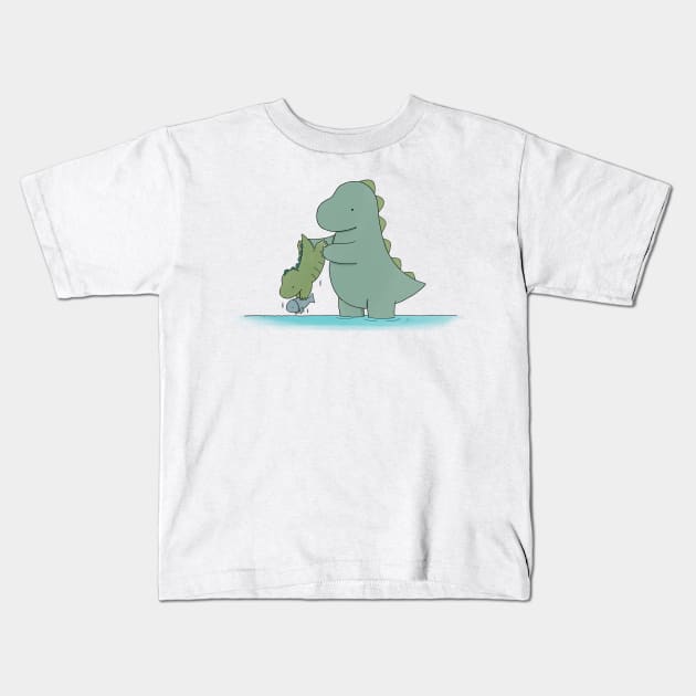 Rory Fish Kids T-Shirt by Liz Climo